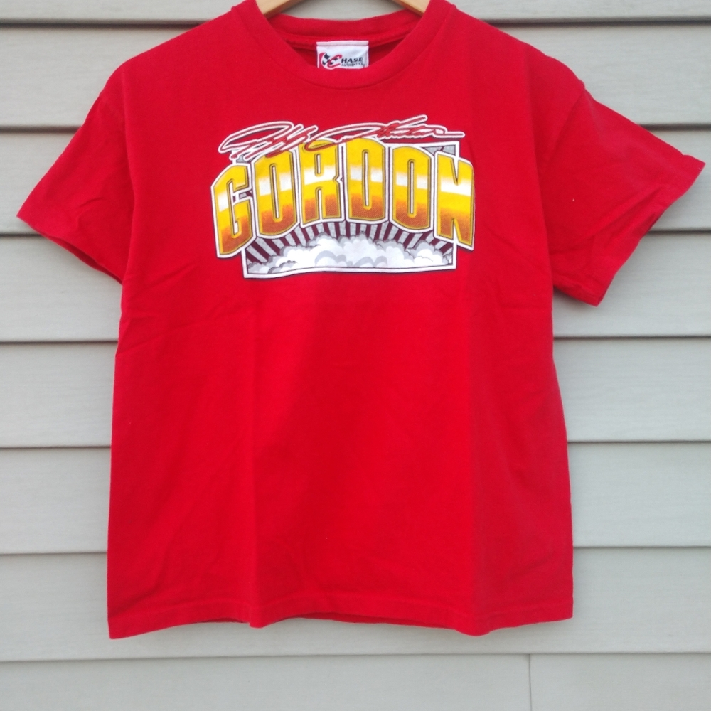 Y2K Jeff Gordon Chase Authentics racing tshirt